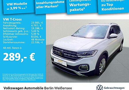VW T-Cross Volkswagen 1.0 TSI*Style*DSG*APP*AAC*PDC*LED*SHZ*