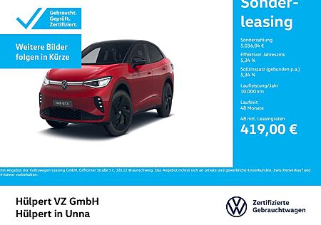 VW ID.5 Volkswagen GTX 4X4 WÄRMEPUMPE PANO AHK 360CAM ACC LM21