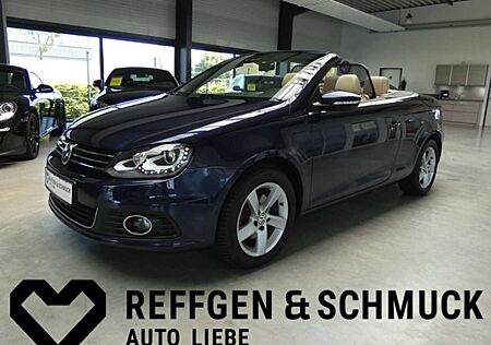 VW Eos Volkswagen E-VERDECK+LEDER+NAVI+XENON+STANDHEIZUNG+AHK+