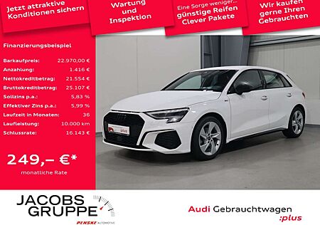 Audi A3 Sportback 30 TFSI S line LED*PDC*R-Kamera *