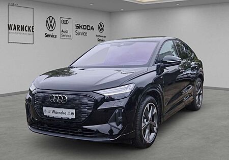 Audi Q4 e-tron gebraucht kaufen Audi Q4 e-tron 50 quattro Sportback 82 kWh MATRIX AHK ACC DCC HUD