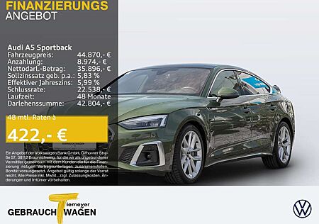 Audi A5 40 TFSI Q 2x S LINE B&O HuD VIRTUAL