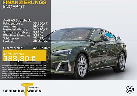 Audi A5 40 TFSI Q 2x S LINE B&O HuD VIRTUAL
