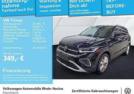 VW T-Cross Volkswagen 1.5 TSI Style DSG Navi Kamera LED uvm