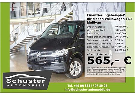 VW T6 Volkswagen .1 Multivan TDI*204PS DSG AHK Leder Navi SHZ