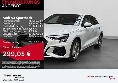 Audi A3 45 TFSIe S LINE LED SITZHZ GJR LM17