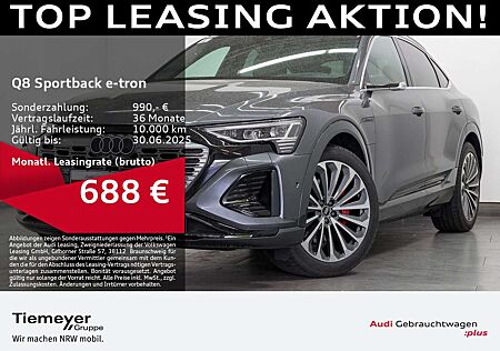 Audi Q8 e-tron 50 Q 2x S LINE PANO MATRIX L