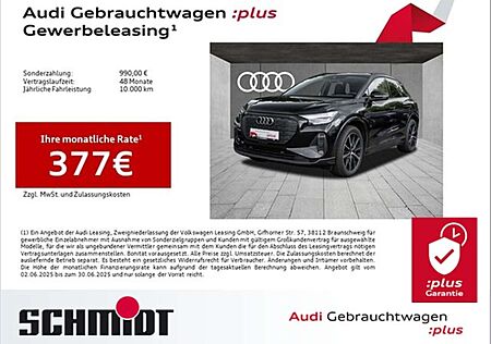 Audi Q4 e-tron 55 quattro LM20 Navi+ Kamera HuD AHK Wärmepumpe
