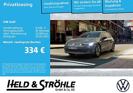 VW Golf Volkswagen 8 MOVE 1.0 eTSI DSG LED SHZ PDC DAB+