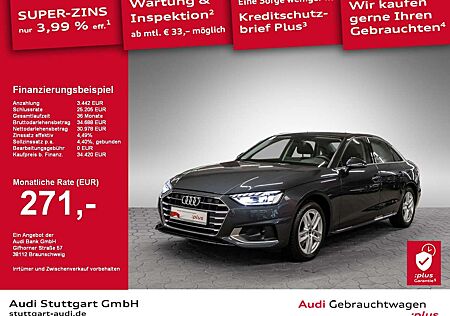 Audi A4 Limousine advanced 35 TDI S tronic SHZ Navi