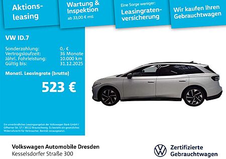 VW ID.7 Volkswagen Tourer Pro S AHZV Kamera LED Navi