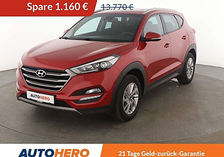 Hyundai Tucson 1.6 Intro Edition blue 2WD *NAVI*CAM*SHZ*LHZ*TEMPO