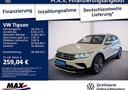 VW Tiguan Volkswagen 2.0 TDI DSG ELEGANCE IQ.LIGHT+AHK+KAMERA+