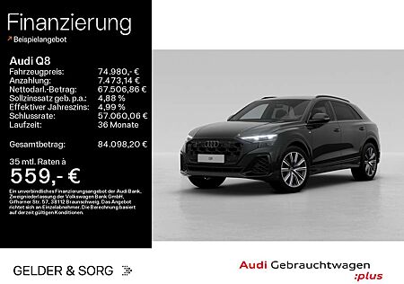 Audi Q8 55 TFSI qu. S line (Ext) AHK*Matrix*HuD*Air