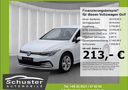 VW Golf Volkswagen VIII Life 2.0TDI*DSG LED ACC Navi VKZ-Erken