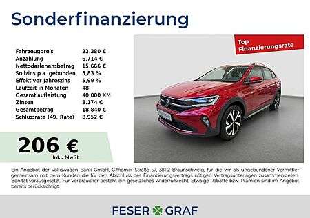 VW Taigo Volkswagen Style 1,0 TSI 81 kW DSG Kamera Matrix