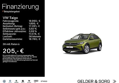 VW Taigo Volkswagen 1.0 TSI Life ACC*LED*Kamera*Navi*IQ.DRIVE