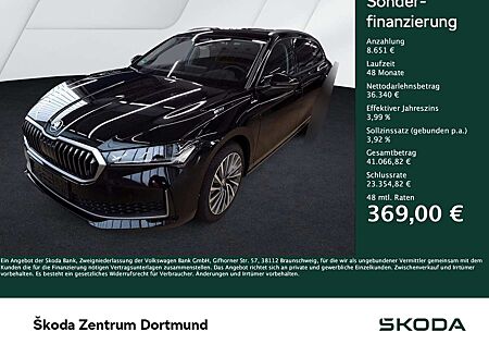 Skoda Superb gebraucht kaufen Skoda Superb Combi 2.0 L&K 4X4 LEDER PANO AHK CAM LM18