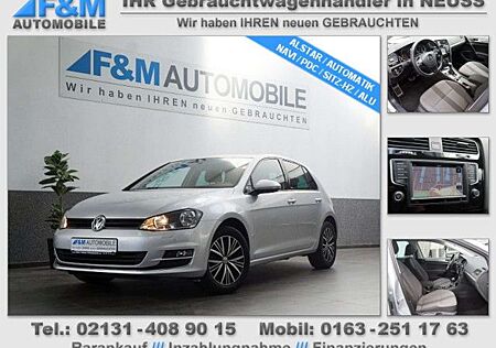 VW Golf Volkswagen 1.2 TSI BMT ALLSTAR Navi PDC Sithz 1.Hand