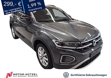 VW T-Roc Volkswagen 1.5 TSI STYLE 5JG+LEDplus+NAVI+AHK+ACC+DAB