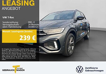 VW T-Roc Volkswagen 1.5 TSI DSG R-LINE KAMERA AHK NAVI PRIVACY