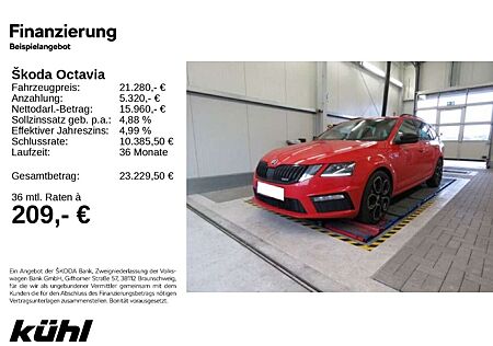 Skoda Octavia Combi RS 2.0 TDI 4x4 DSG DAB LED Pano AH