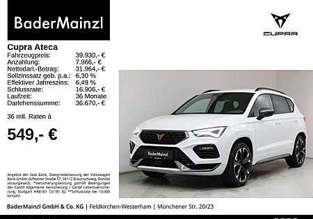 Seat Ateca 2.0 TSI 4D DSG ACC BEATS LED 360° CarPlay