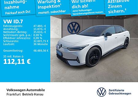 VW ID.7 Volkswagen GTX 4Motion Navi IQ.Light DAB+ FrontAssist
