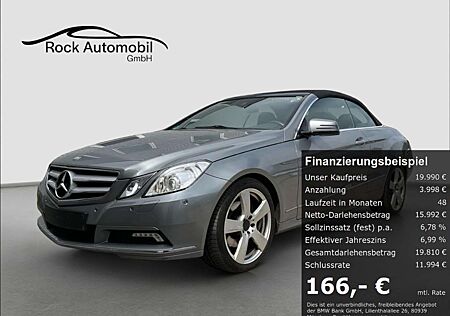 Mercedes-Benz E 350 CDI 7G Cabrio AIRSCARF 1.Hand