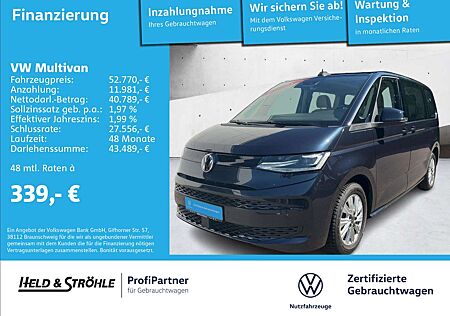 VW T7 Multivan Volkswagen 2.0 TDI DSG KR IQ-LED PANO STDHZG KAM