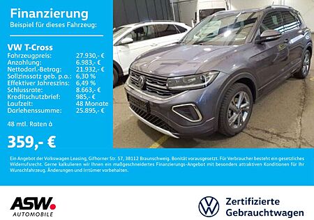 VW T-Cross Volkswagen R-Line 1.5TSI DSG Navi LED ACC RFK AHK