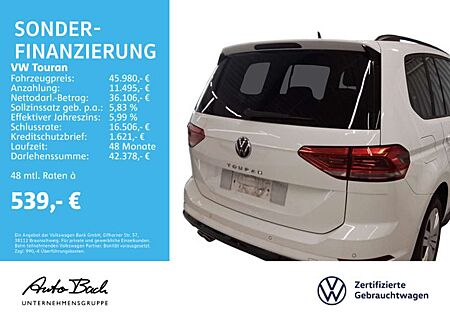 VW Touran Volkswagen 2.0 TDI "Black Style" DSG Navi LED Standh