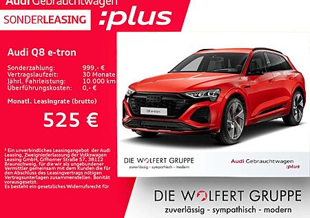 Audi Q8 e-tron S line 55 quattro ACC+MATRIX+HEADUP