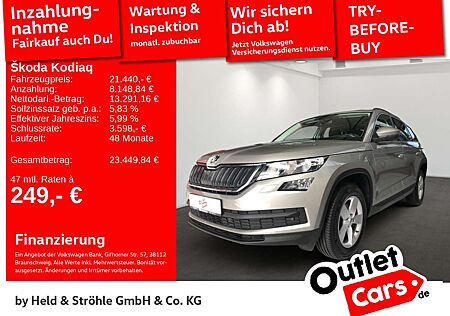 Skoda Kodiaq Ambition 1.4 TSI 4x4 ALU AHK CARPLAY PDC