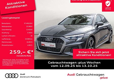 Audi A3 Sportback 35TFSI S line LED NAVI AHK VIRTU