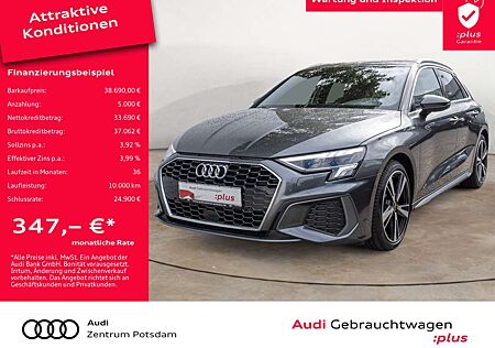 Audi A3 Sportback 35TFSI S line LED NAVI AHK VIRTU