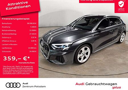 Audi A3 Sportback 35TFSI S line LED NAVI AHK VIRTU