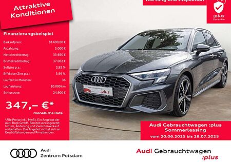 Audi A3 Sportback 35TFSI S line LED NAVI AHK VIRTU