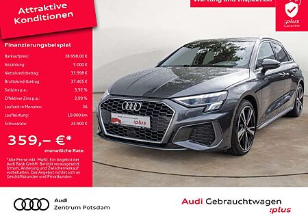 Audi A3 Sportback 35TFSI S line LED NAVI AHK VIRTU