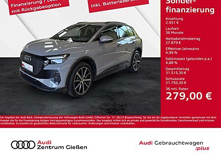 Audi Q4 e-tron 40 Black Komfortpaket MMI Navi Plus