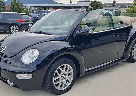 VW New Beetle Volkswagen Cabriolet HIGHLINE 1.6 NUR 71774KM LEDER KLIMA SHZ