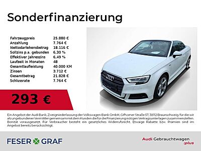 Audi A3 Cabriolet 35 TFSI S Line Ext Navi,LED,PDC