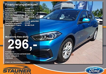 BMW 118 i Advantage LED PDC SHZ . Live Cockp.