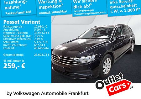 VW Passat Variant Volkswagen 2.0 TDI Navi AHK Spurhalteassiste