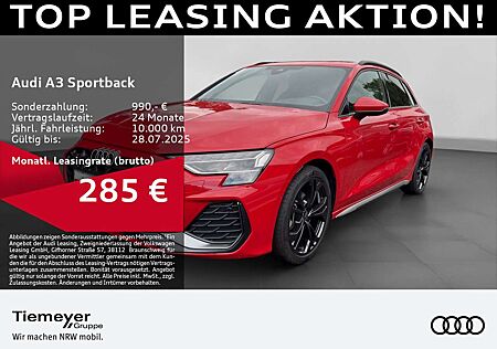 Audi A3 30 TFSI S LINE LM18 MATRIX AHK KAME