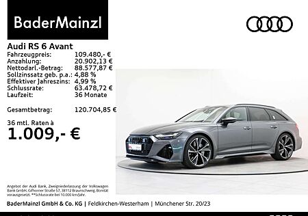 Audi RS6 AHK Matrix HUD Keramik Pano 305km/h