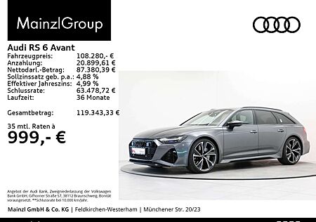 Audi RS6 AHK Matrix HUD Keramik Pano 305km/h