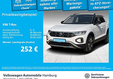 VW T-Roc Volkswagen 1.0 TSI Goal AHK Kamera Klima LED Navi Sit