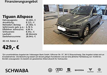 VW Tiguan Allspace Volkswagen Highline 2.0 TDI R-Line*AHK*20"