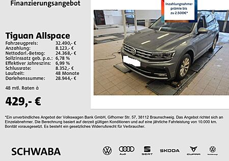 VW Tiguan Allspace Volkswagen Highline 2.0 TDI R-Line*AHK*20"